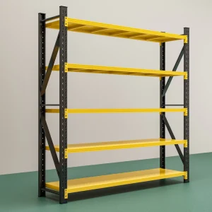 Simple Assembly Heavy Duty Selective Pallet Rack Industrial Warehouse Shelving Unit Cold Rolled Steel Boltless Structure