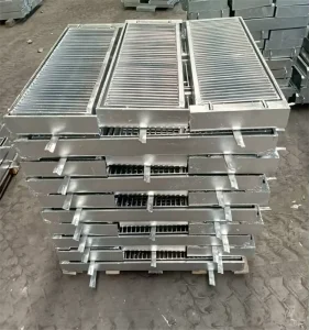 Singapore Galvanized Drop Inlet Chamber Steel Grating with Frame for Sump Gutter Cover