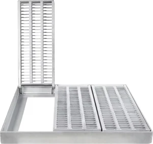 Singapore LTA Galvanized Manhole Cover Steel Vehicular Grating Grids for Gutter Drain