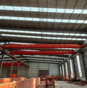 Single Beam Bridge Crane for Warehouse Durable Overhead Traveling Crane