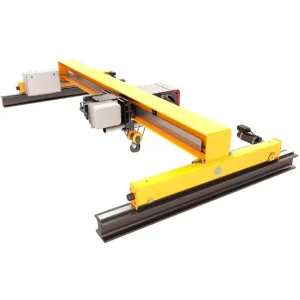 Single Beam Overhead Crane with Electric Hoist 5 20 Ton Motor Used in Steel Cement Mold Factories