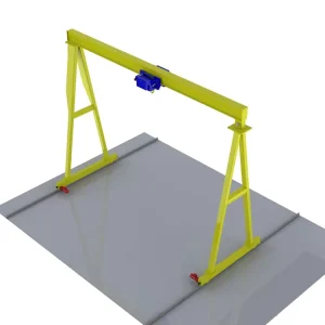 Single Beam and Girder Electric Rail Travelling Goliath Crane or Frame Crane or Gantry Crane