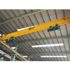 Single Girder Beam Overhead Crane 7.5ton Monorail 10 Ton Overhead Crane Lifting Steel Pipe