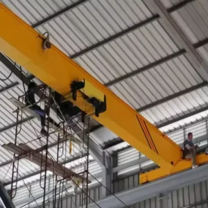 Single Girder Overhead Travelling Bridge Crane with Electric Hoist 10 Ton Lifting Capacity 10m Span for Workshop