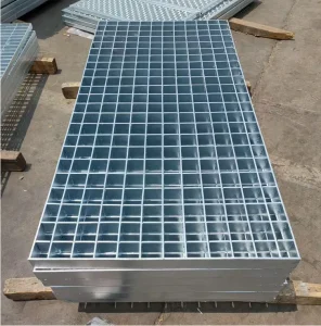 Sliver Color Aluminum Steel Grating Perforated Safety Grating