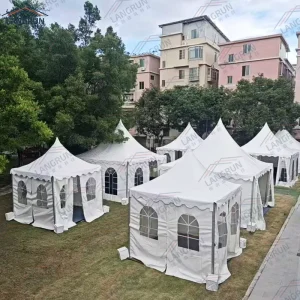 Small 3x3m Pagoda Gazebo Tent for Exhibition Booth Pavilion