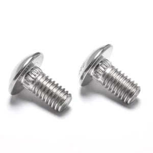 Small Carriage Bolt for Electronic Housings, Brackets, and Delicate Hardware