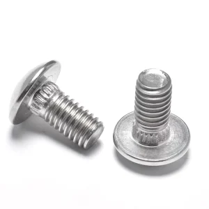 Small Hammer Head Carriage Bolt for Compact T-Slot Rail Components