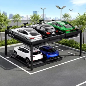 Smart Vertical Puzzle Parking Lift System, Motor-Driven Mechanical Carousel Car Parking System