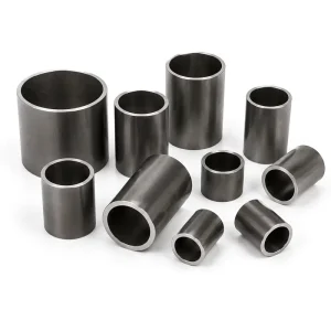 Smooth Edge Steel Tube Sections CNC Machined Custom Cut to Length Clean Cut Pipe Parts