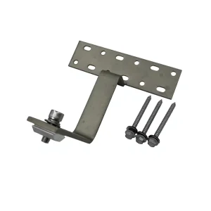 Solar Energy Roof Mounting Hook 304 Steel Stainless for Long Time PV Panels Installation Solar Brackets