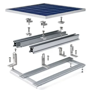 Solar Panel Bracket Mounting Steel Channel Sizes C Channel Steel Strut Channel Solar Mounting System