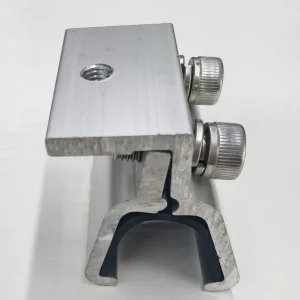 Solar Panel Installation System Tin Roof Solar Mounting Clips Bracket Metal Roof Clamp Non Penetrating Klip Lok Roof Mounting