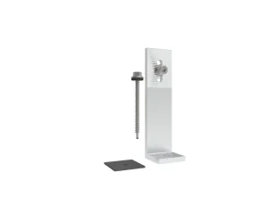Solar Panel Mounting Aluminum L-Feet Standing Seam Roof Solar PV Panel Bracket Spare Parts Supply