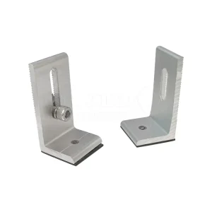 Solar Panel Mounting System Aluminum L Feet L foot Bracket PV Panel for Solar Metal Roof Mounting