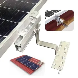 Solar Panel Mounting System Roof Hook Steel Solar Mounting Brackets