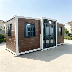 Sound Insulation Window and Door Expandable Prefabricated Container House Moisture Proof Detachable Fold Out Tiny House