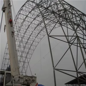 Space frame roof China Steel Structure Supplier Chinese Stainless Steel Ball Bolted Node Components for Steel Space Frame Space Frame Roof