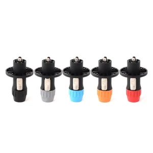 Speakon NL4FC 4 Pin Male Power Plug Compatible Audio Speaker Cable Connector Plus 4 Pin Female Jack Socket