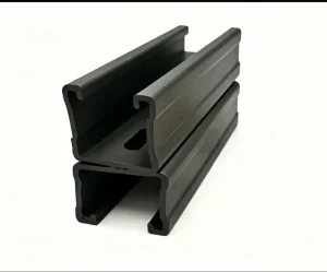 Sprayed Powder Coating 41mm ‘C’ Channel Steel Frame 41×41/41×21 Bent Unit Strut Back to Back Cutting Bending