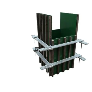 Square Column Form Clamp S Rental Adjustable Size Reusable High Strength Durable Maintenance-Free 5-Year Warranty Zinc Iron