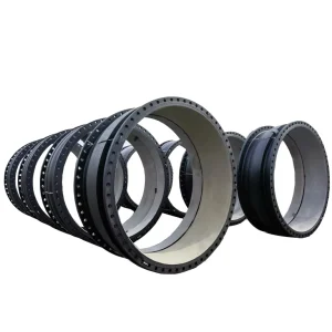 Square Metal Frame Polished Steel Supporting Components Casting Services ISO2531/EN545 Certified CN SHX Model SDS