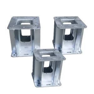 Square Metal Frame Supporting Components Made Steel Galvanized Steel Polished Surface ISO2531 EN545 Certified Model