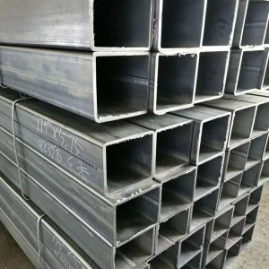 Square Tube 1″x1″ 2″x2″ 4″x4″ Galvanized Steel Pipe 20ft Rectangular Tube for Solar Mount Greenhouse Building