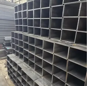 Square Tube and Rectangular Steel Pipe Customised Rectangular Metal Tube Hollow Section Black square Pipe
