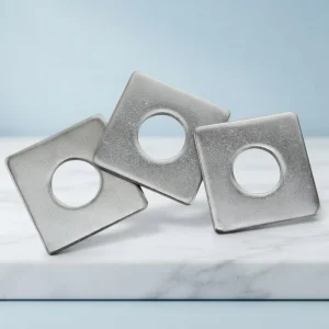 Square Washer Carbon Steel DIN 436 M8 M10 M12 M14 M16 Hot Dip Galvanized Zinc Plated Black Oxide Heavy Stainless ISO Standard
