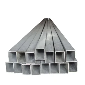 Square Welded Galvanized Steel Pipes Carbon Square Rectangular Hollow Section Steel Tube