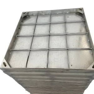 Stable Bearing Anti Warping Stainless Steel Manhole Cover Metal Building Materials for Scenic Resorts