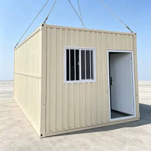 Stable Bolt Connection Detachable Prefabricated Container House Moisture Proof Corrugated Steel Modular Container Building