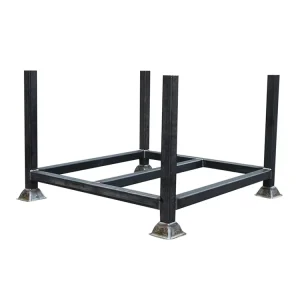 Stacking Frame Commercial Fabricated Customized Mobile Portable Cold Tube Steel Stillages Pallet Rack Scaffolding Parts