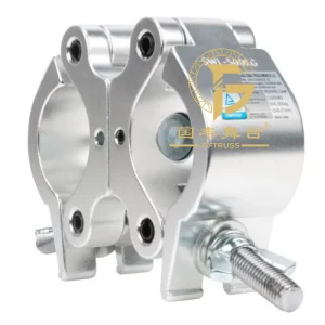 Stage Lights Truss O Clamp 1.25-1.38 Inch Diameter Pipe Rotation 360 Degree Clamp