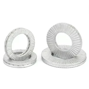 Stainless Steel 304 316 Double Fold Self locking Toothed Washer Plain Surface DIN 25201 M3 M36