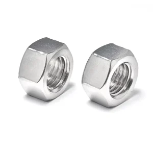 Stainless Steel 304 DIN934 Rust Resistant M3-M24 Hexagonal Nut for Home Improvement and DIY