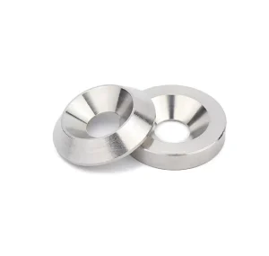 Stainless Steel 304 Flat Washer with Countersunk Head and Wedge Shape ISO Standard for Heavy duty Industrial Use