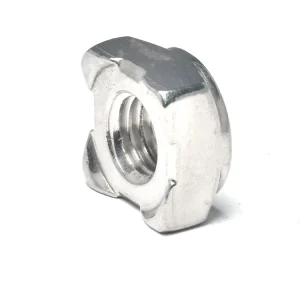 Stainless Steel 304 Standard Pitch Strong Bonding All Sizes Available Square Weld Nut for Machinery Assembly