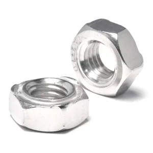 Stainless Steel 304 Weatherproof Slotted Hexagonal Nut for Marine and Outdoor Projects