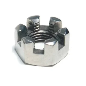 Stainless Steel 316 Hex Slotted Nut DIN 935 Marine Grade Castle Nut M8 M10 M12 M16 Stainless Slotted Nut Supplier