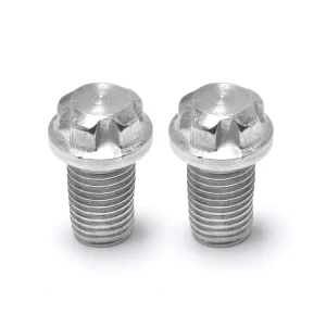 Stainless Steel 5 Point Hex Head Flange Bolt M5 M14 Coarse Thread Plain Finish for Construction Fastening