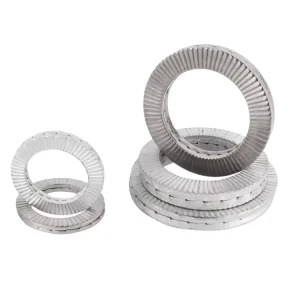 Stainless Steel 6mm Heavy Duty Lock Washer Anti Loose Corrosion Resistant for Large Bolts in Machinery Ships Steel Structure