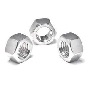 Stainless Steel A2 70 DIN934 High Precision M4 M5 M6 Hexagon Nut for Electronic Device Assembly