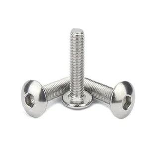 Stainless Steel A2 A4 A2 70 A2 80 A4 70 A4 80 Hex Socket Drive Truss Head Machine Screw