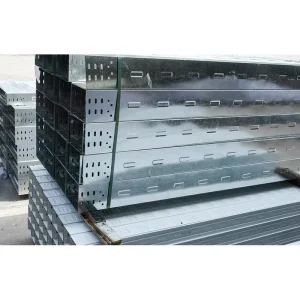 Stainless Steel Aluminum Galvanized Material 50mm Ladder Rack Steel Cable Tray for Electrics