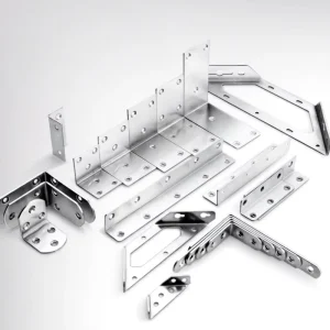 Stainless Steel Angle Brackets Thickened 90 degree L shaped Supports Connectors Fasteners Three sided Pieces