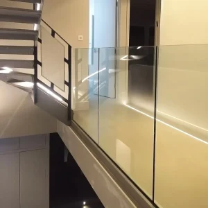 Stainless Steel Baluster With Glass Railing for System Stainless Steel Fence Deck Railings