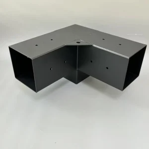 Stainless Steel Black Powder Coated Garden Buildings Pergola Brackets Waterproof Outdoor Patio