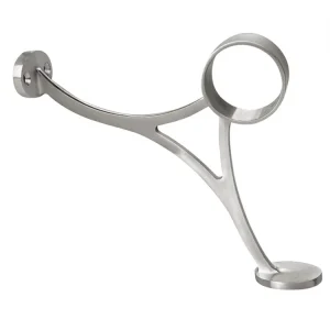 Stainless Steel Brackets with Floor/wall Mounted for bar Foot Rail Bracket Railing